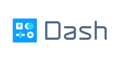 Image shows Dash Python Framework Logo