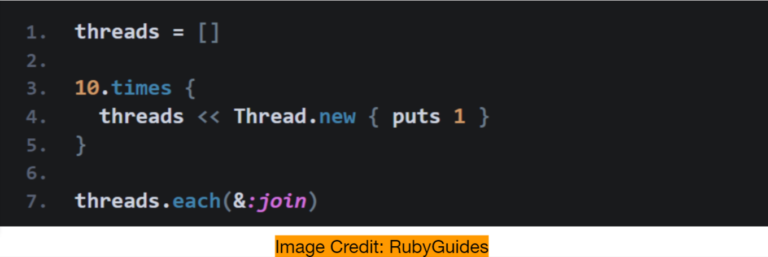 A detailed guide on how to use Ruby threads- Ruby threads example